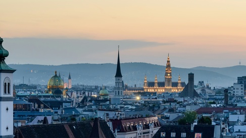 Vienna skyline