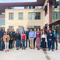 datawave VESRI team standing outside