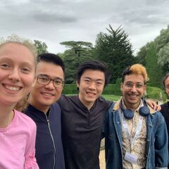Aleksandra Higson (Communications Intern), Danny Huang (Programme Manager), Myles Ng (Research Intern), Giomaria Usai (Research Intern), Laura Cimoli (Oceanographer)