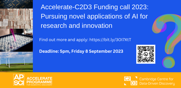 accelerate funding call poster