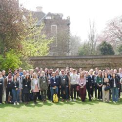 Group photo of climate informatics attendees